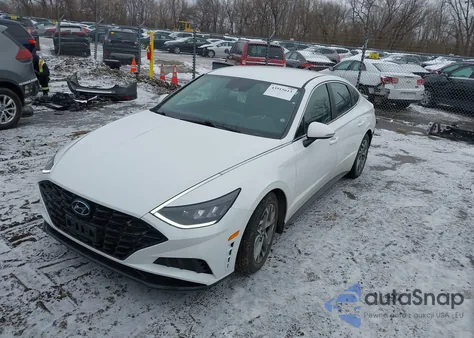 2021 Hyundai Sonata Sel из США, поврежденный, VIN 5NPEL4JA4MH069620